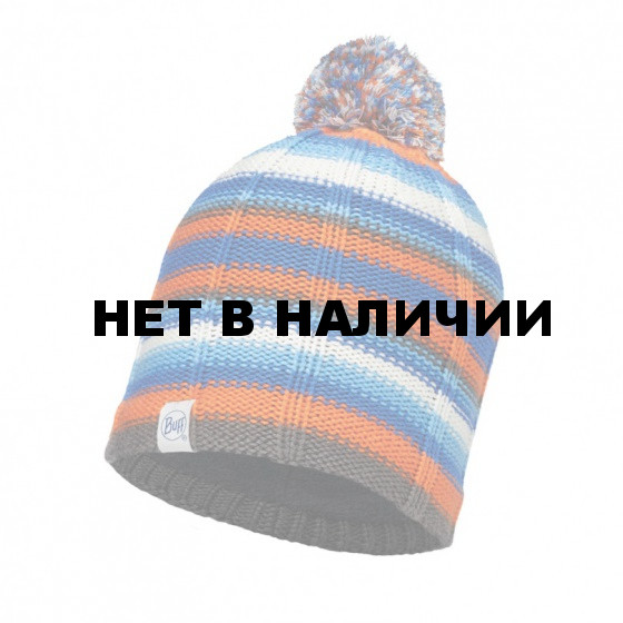 Шапка BUFF 2016-17 KNITTED KIDS COLLECTION CHILD KNITTED & POLAR HAT BUFF LAD BLUE 