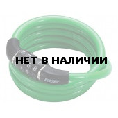 Замок велосипедный BBB 2015 bicyclelock CodeFix 8mm x 1200mm Coil cable green (BBL-65) 