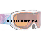 Очки горнолыжные Alpina CHALLENGE S 2.0 DH white/blue/pink/print (periwinkle storm) (S30)