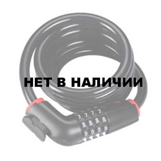 Замок велосипедный BBB CodeLock coil cable combination lock 12mm x 1800mm (BBL-45)