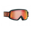 Очки горнолыжные Salice 605DARWF w. Coffre & Spare Lens BLACK-ORANGE/RW RED + SONAR