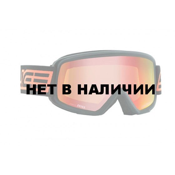 Очки горнолыжные Salice 605DARWF w. Coffre & Spare Lens BLACK-ORANGE/RW RED + SONAR