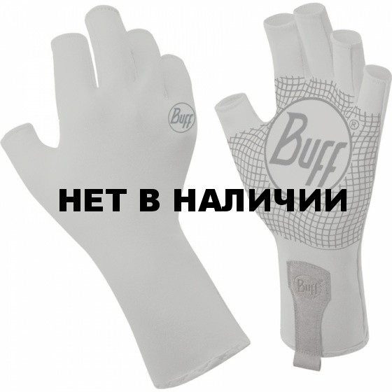 Перчатки рыболовные BUFF Watter Gloves BUFF WATER GLOVES BUFF LIGHT GREY S/M