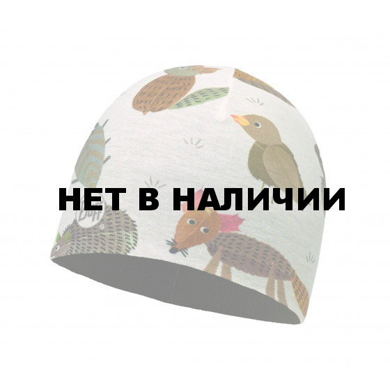 Шапка BUFF MICROFIBER & POLAR CHILD FOREST ANIMALS CRU