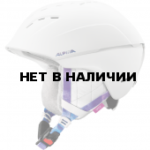 Зимний Шлем Alpina SPICE white-periwinkle matt 