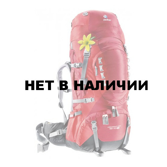 Рюкзак Deuter 2015 Aircontact PRO Aircontact PRO 55 + 15 SL cranberry-fire