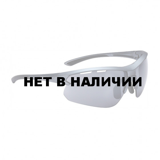 Очки солнцезащитные BBB 2018 Impulse PC Smoke flash mirror lenses черный, металл