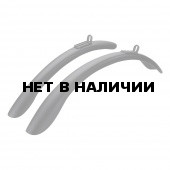 Комплект крыльев BBB 28/26 RainWarriors fr.&rear черный (BFD-01)