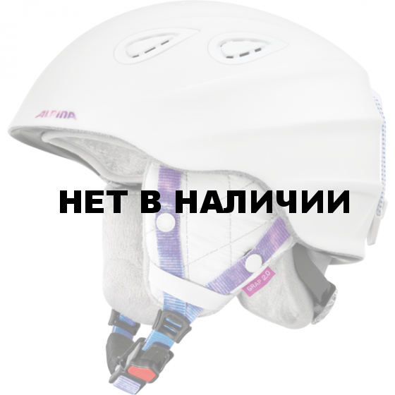 Зимний Шлем Alpina GRAP 2.0 LE white-periwinkle matt 