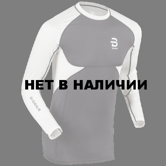 Футболка с длинным рукавом беговая Bjorn Daehlie 2017-18 Long Sleeve Tech Nine Iron (US:L)