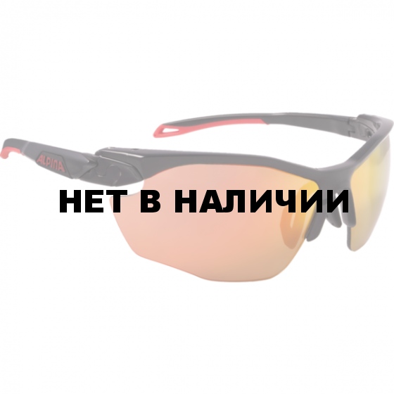 Очки солнцезащитные Alpina 2018 TWIST FIVE HR CM+ black matt-red