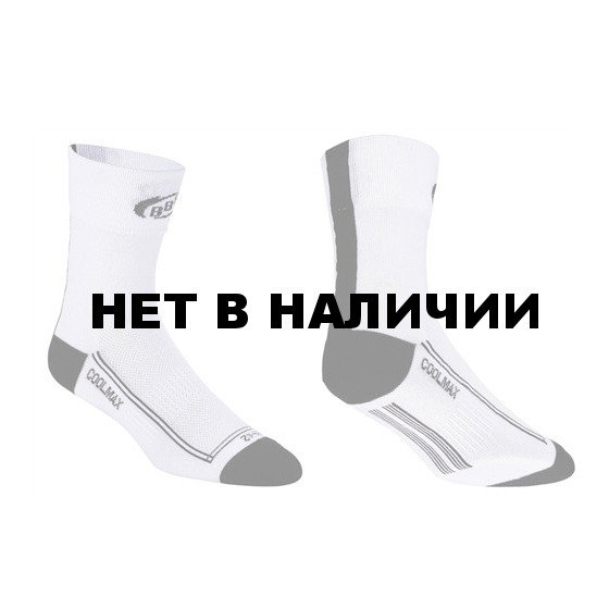 Носки BBB FoldFeet white black (BSO-03) 