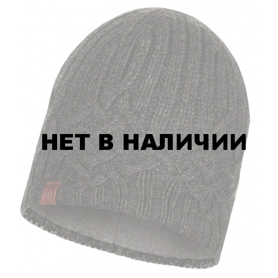 Шапка BUFF KNITTED & POLAR HAT HELLE GRAPHITE