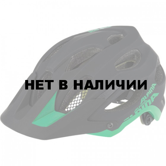 Летний шлем ALPINA Carapax black-green 