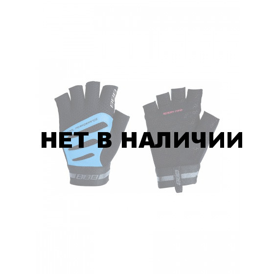 Перчатки велосипедные BBB Equipe black/blue (BBW-48) 