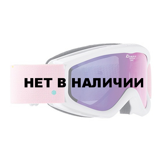 Очки горнолыжные Alpina Carat D MM white_MM pink S2 