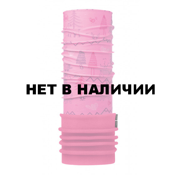 Бандана BUFF BABY POLAR WOODS PINK