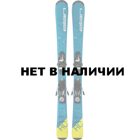 Горные лыжи с креплениями Elan 2017-18 RC Race blue EL 7.5 QS (130-150) 