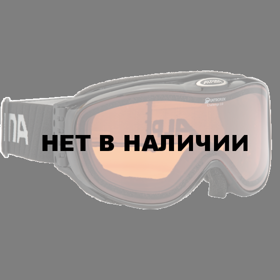 Очки горнолыжные Alpina CHALLENGE S 2.0 QH black H/T Diamond 