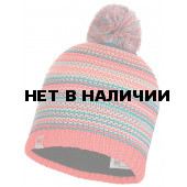 Шапка BUFF JR KNITTED & POLAR HAT AMITY CORAL PINK JR