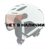 Зимний Шлем Alpina VISOR JUMP JV white matt (см:55-57)