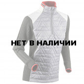 Жакет беговой Bjorn Daehlie 2017-18 Half Zip Comfy Wmn Silver Filigree (US:S)