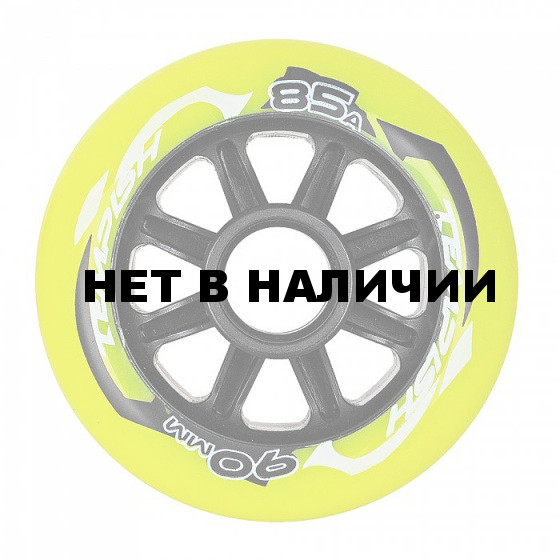 Комплект колёс для роликов TEMPISH 2018 RADICAL COLOR 90x24 85A green