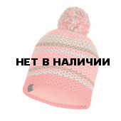 Шапка BUFF KNITTED & POLAR HAT DORIAN CORAL PINK