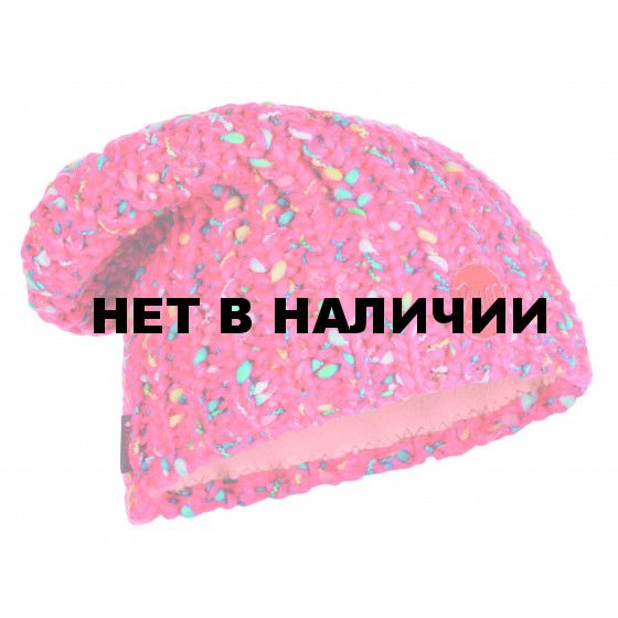 Шапка BUFF KNITTED & POLAR HAT YSSIK PINK FLUOR