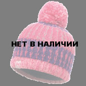 Шапка BUFF KNITTED & POLAR HAT CHILD TWIST BLOSSOM RED (US:one size)
