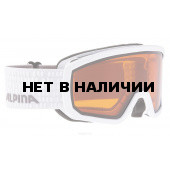 Очки горнолыжные Alpina SCARABEO JR. DH white/grey (white dots) (б/р:ONE SIZE)