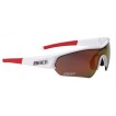 Очки солнцезащитные BBB Select PC Smoke red MLC lens red tips Team glossy white (BSG-43)