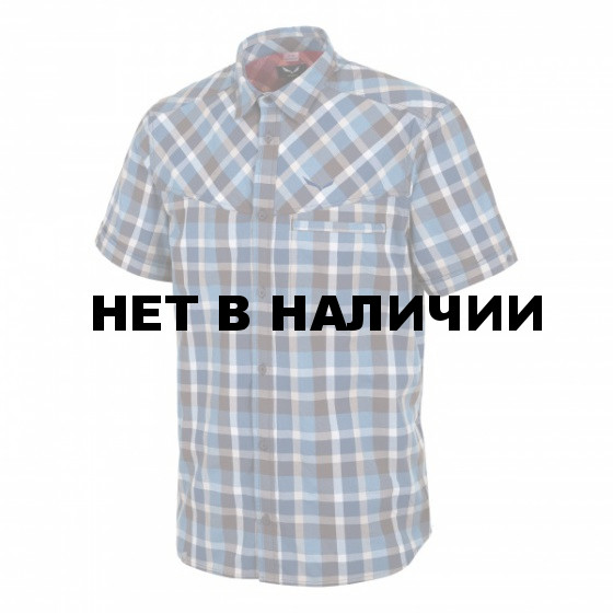 Рубашка для активного отдыха Salewa 2016 FANES HIKE DRY M S/S SRT M bkol/papy/wash/dkd