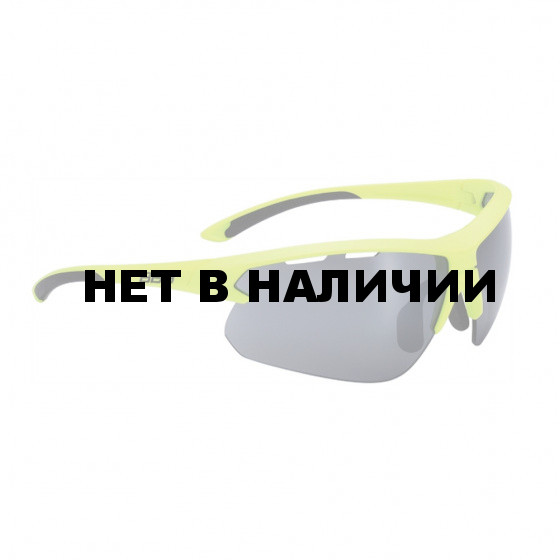 Очки солнцезащитные BBB 2018 Impulse PC Smoke flash mirror lenses желтый, черный