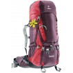 Рюкзак Deuter 2016-17 Aircontact 60 + 10 SL aubergine-cranberry 