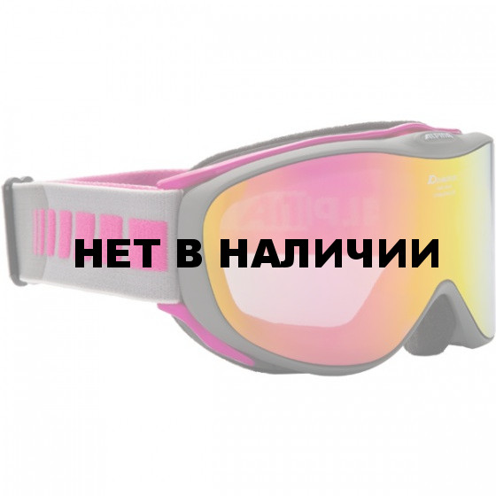 Очки горнолыжные Alpina Challenge 2.0 MM anthracite_MM pink S2 