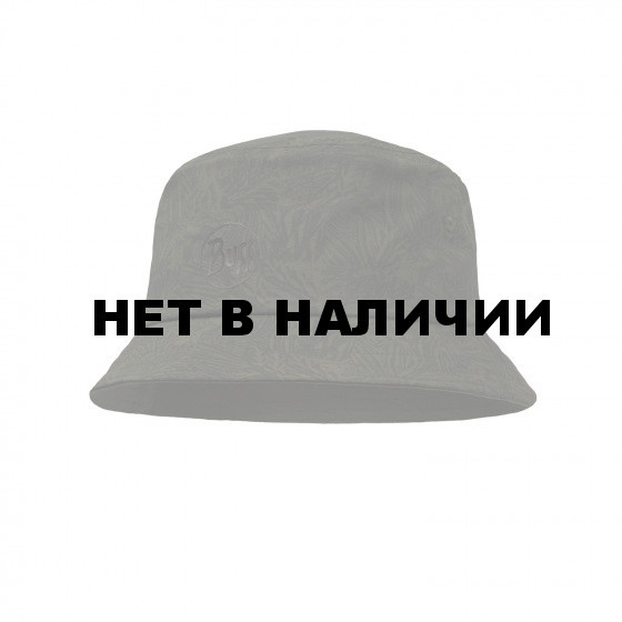 Кепка BUFF TREK BUCKET HAT CHECKBOARD MOSS GREEN