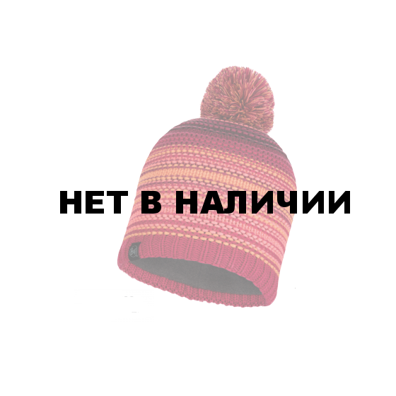 Шапка BUFF KNITTED & POLAR HAT NEPER BRIGHT PINK