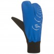Перчатки беговые Bjorn Daehlie Mittens CLAW Ocean Blue/Black (синий/черный) 
