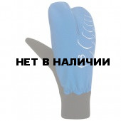 Перчатки беговые Bjorn Daehlie Mittens CLAW Ocean Blue/Black (синий/черный) 