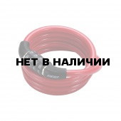 Замок велосипедный BBB 2015 bicyclelock CodeFix 8mm x 1200mm Coil cable red (BBL-65) 