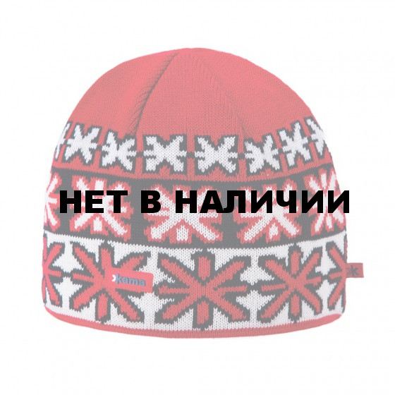 Шапка Kama 2016-17 AW02 red 