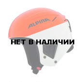 Зимний Шлем Alpina Downhill COMP orange-white 