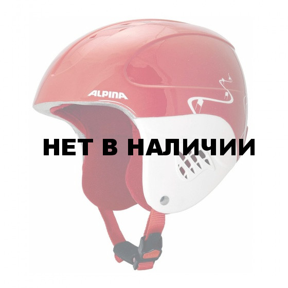 Зимний Шлем Alpina CARAT red turns