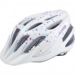 Велошлем Alpina 2018 FB Jr. 2.0 Flash white polka dots