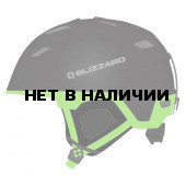 Зимний Шлем Blizzard 2016-17 Double black matt/neon green 