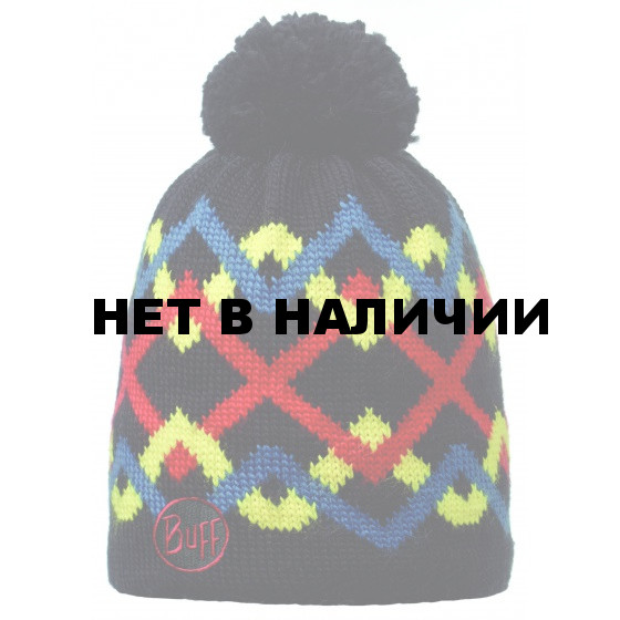 Шапка BUFF 2015-16 KNITTED HATS BUFF RIGER BLACK 