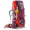 Рюкзак Deuter 2016-17 ACT Lite 45 + 10 SL aubergine-fire 