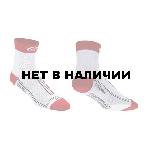 Носки BBB TechnoFeet long white red (BSO-02_white red) 