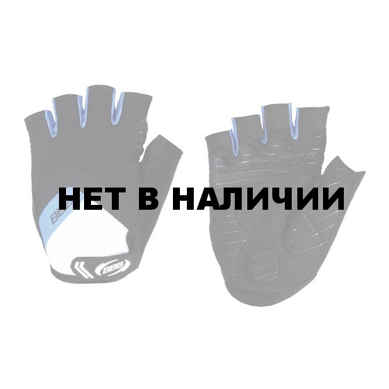 Перчатки велосипедные BBB HighComfort черный/синий (BBW-41)